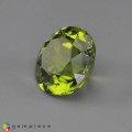 Natural Peridot 4.54 Carats Green Round 10x7 mm Loose Gemstone - Image 3