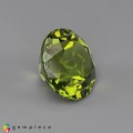 Natural Peridot 4.54 Carats Green Round 10x7 mm Loose Gemstone - Image 5