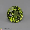 Natural Peridot 4.54 Carats Green Round 10x7 mm Loose Gemstone - Image 6