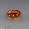 Natural Spessartite garnet 1.38 Carats Fanta Orange Round 6x4 mm Loose Gemstone - Image 4