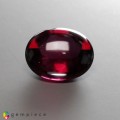 Natural Rhodolite garnet 16.17 Carats Purplish Pink Buff Top 17x14 mm Loose Gemstone - Image 2