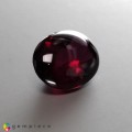 Natural Rhodolite garnet 16.17 Carats Purplish Pink Buff Top 17x14 mm Loose Gemstone - Image 6