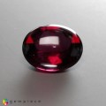 Natural Rhodolite garnet 16.17 Carats Purplish Pink Buff Top 17x14 mm Loose Gemstone - Image 7