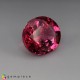 Purplish pink natural rubellite oval shaped 2.20cts - 9x8mm