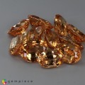 Natural Hessonite garnet 65.77 Carats Brass Yellow Oval Mixed Lot Loose Gemstone - Image 3