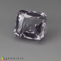 Natural Apatite 6.18 Carats Very Light Purple Emerald Cut 11x10 mm Loose Gemstone - Image 3