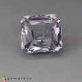Natural Apatite 6.18 Carats Very Light Purple Emerald Cut 11x10 mm Loose Gemstone - Image 7