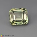 Natural Amblygonite 2.57 Carats Yellowish Green Emerald Cut 8x7 mm Loose Gemstone - Image 5