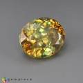 Natural Sphalerite 5.01 Carats Canary Yellow Orange Oval 10x9 mm Loose Gemstone - Image 5
