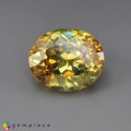 Natural Sphalerite 5.01 Carats Canary Yellow Orange Oval 10x9 mm Loose Gemstone - Image 7