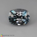 Natural Apatite 4.54 Carats Ash Blue Cushion 11x9 mm Loose Gemstone - Image 1