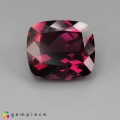 Natural Rhodolite garnet 7.24 Carats Vivid Purplish Pink Cushion 12x10 mm Loose Gemstone - Image 1