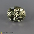 Natural Sillimanite 5.09 Carats Light Yellow Green Oval 11x9 mm Loose Gemstone - Image 2