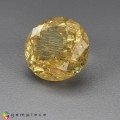 Natural Danburite 3.38 Carats Yellow Round 10x6 mm Loose Gemstone - Image 3