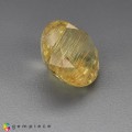 Natural Danburite 3.38 Carats Yellow Round 10x6 mm Loose Gemstone - Image 5