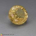 Natural Danburite 3.38 Carats Yellow Round 10x6 mm Loose Gemstone - Image 6