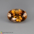 Natural Sphene 3.01 Carats Honey Yellow Oval 11x7 mm Loose Gemstone - Image 1