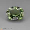 Natural Tourmaline 2.54 Carats Fine Green Oval 10x8 mm Loose Gemstone - Image 1