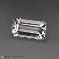 Natural Montebrasite 2.84 Carats White Emerald Cut 11x6 mm Loose Gemstone - Image 2