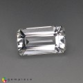 Natural Montebrasite 2.84 Carats White Emerald Cut 11x6 mm Loose Gemstone - Image 5