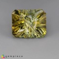Natural Tourmaline 5.93 Carats Honey Yellow Fancy  12x10 mm Loose Gemstone - Image 1
