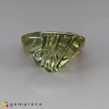 Natural Tourmaline 5.93 Carats Honey Yellow Fancy  12x10 mm Loose Gemstone - Image 4