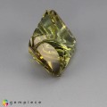 Natural Tourmaline 5.93 Carats Honey Yellow Fancy  12x10 mm Loose Gemstone - Image 5