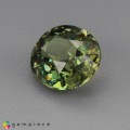 Natural Demantoid garnet 1.36 Carats Green Oval 7x6 mm Loose Gemstone - Image 5