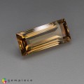 Natural Zircon 7.77 Carats Cognac Baguette 16x7 mm Loose Gemstone - Image 6