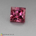 Natural Spinel 0.86 Carats Sweet Pink Square  5x4 mm Loose Gemstone - Image 2