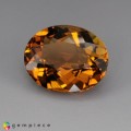 Natural Tourmaline 3.52 Carats Honey Yellow Oval 11x9 mm Loose Gemstone - Image 2