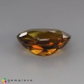 Natural Tourmaline 3.52 Carats Honey Yellow Oval 11x9 mm Loose Gemstone - Image 4