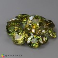 Natural Sphene 35.71 Carats Green to Red Sparks Mixed Mixed Lot Loose Gemstone - Image 3