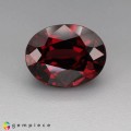 Natural Pyrope garnet 5.23 Carats Red  Oval 12x9 mm Loose Gemstone - Image 3