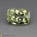 Natural Amblygonite 4.38 Carats Yellowish Green Cushion 12x8 mm Loose Gemstone - Image 2