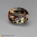 Natural Andalusite 2.69 Carats Yellow Orange Oval 10x8 mm Loose Gemstone - Image 2