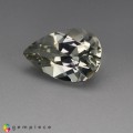 Natural Tourmaline 3.53 Carats Half White Pear 13x9 mm Loose Gemstone - Image 2