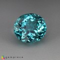 Natural Apatite 1.91 Carats Paraiba Blue Oval 8x7 mm Loose Gemstone - Image 1
