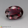 Natural Rhodolite garnet 4.73 Carats Purplish Pink Oval 12x9 mm Loose Gemstone - Image 7