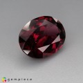 Natural Rhodolite garnet 4.73 Carats Purplish Pink Oval 12x9 mm Loose Gemstone - Image 5