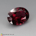 Natural Rhodolite garnet 4.73 Carats Purplish Pink Oval 12x9 mm Loose Gemstone - Image 3