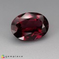 Natural Rhodolite garnet 4.73 Carats Purplish Pink Oval 12x9 mm Loose Gemstone - Image 6