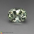 Natural Montebrasite 1.57 Carats Baby Green Oval 8x6 mm Loose Gemstone - Image 1