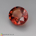 Natural Spessartite garnet 3.32 Carats Fire Orange Oval 10x8 mm Loose Gemstone - Image 3