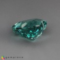 Natural Apatite 1.72 Carats Paraiba Green Heart  8x7 mm Loose Gemstone - Image 3