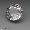 Natural Scapolite 2.38 Carats White Round 9x5 mm Loose Gemstone - Image 3