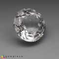 Natural Scapolite 2.38 Carats White Round 9x5 mm Loose Gemstone - Image 5