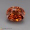 spessartite garnet  2.02cts - 8x7mm