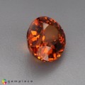 Natural Spessartite garnet 2.02 Carats Fanta Orange Oval 8x7 mm Loose Gemstone - Image 3