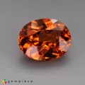 Natural Spessartite garnet 2.02 Carats Fanta Orange Oval 8x7 mm Loose Gemstone - Image 6